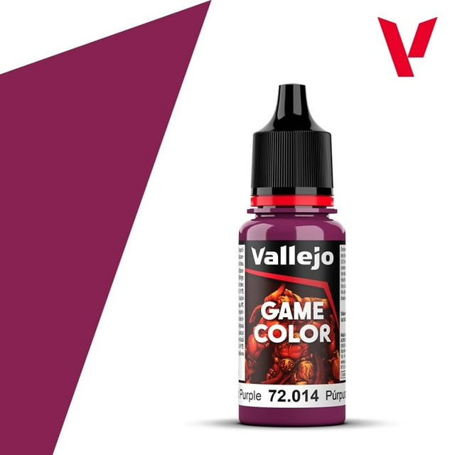 Juego de Pinturas Acrílicas Vallejo Game Color - Suministros de Pintura Acrílica, 18 ml, Tonos Vibrantes y Saturados, Serie 72.014