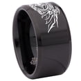 thumbnail image 6 of Dragon Pentagram Tungsten Carbide Ring, 6 of 9