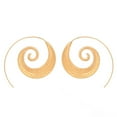 thumbnail image 2 of Guardurnaity Pendientes de gota Accesorios de joyería de personalidad Pendiente de espiral Regalo de compromiso Ligero diario Ear Stud Ropa, zapatos y accesorios Miscelánea, 2 of 6