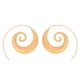 thumbnail image 2 of Guardurnaity Pendientes de gota Accesorios de joyería de personalidad Pendiente de espiral Regalo de compromiso Ligero diario Ear Stud Ropa, zapatos y accesorios Miscelánea, 2 of 6