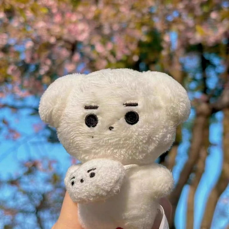 Kpop Idol SUNGHOON Plush Doll Enhypen Stuffed White Dog with