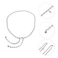 thumbnail image 4 of Unique Bargains 1 Pc Waist Chain Fashionable Adjustable Waist Cord for Women Silver Tone, 4 of 6