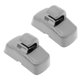 thumbnail image 4 of Hebillas Cgtredaw soporte para visera coche 3B0857561B gris 3 pares, 4 of 5