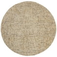 thumbnail image 2 of Safavieh Abstract Delia Distressed Wool Area Rug, Gold/Blue, 8' x 8' Round, 2 of 8