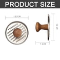 thumbnail image 2 of MasterChef's Forge : Presse à Burger Réglable, Acier Inoxydable 5 Pouces, Surfaces Antiadhésives, Votre Partenaire Culinaire, 2 of 8
