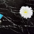 thumbnail image 4 of Vinil Adhesivo HappyWare Para Muebles O Muros Tipo Mármol Negro 300 x 40 cm, 4 of 5