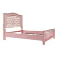 thumbnail image 2 of Furniture of America Paisley Contemporary Wood Queen Panel Bed in Rose Gold, 2 of 8
