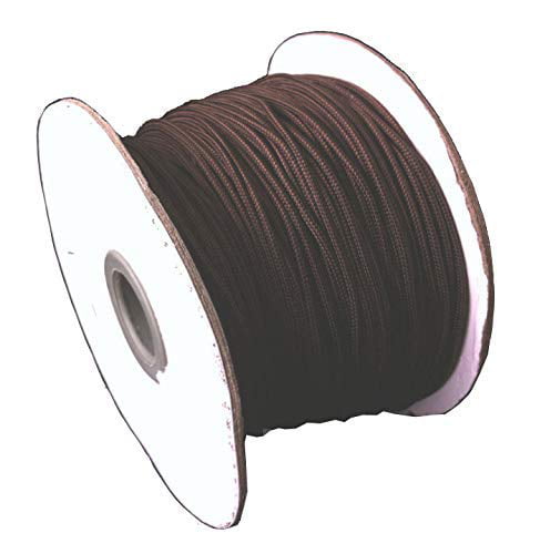 Horizontal and Mini Blinds String 25 ft 1.8mm Dark Brown Window Blind Cord 