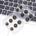 thumbnail image 4 of 12 Uds Tapones para los oídos de silicona en la oreja Tapones para los oídos con reducción de ruido Tapones para auriculares con aislamiento acústico con caja de almacenamiento, 4 of 5