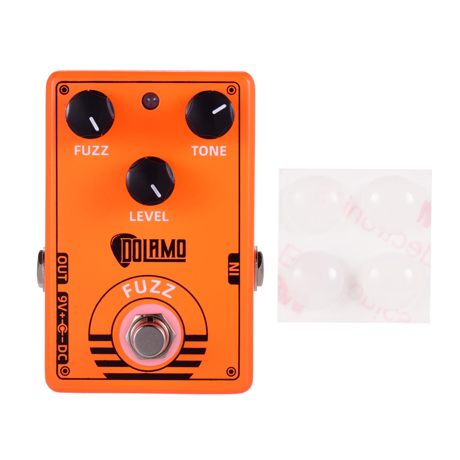 Dolamo Fuzz Guitar Pedal D-2 with True Bypass for Electric Guitar