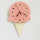 thumbnail image 1 of Reloj de helado nórdico para el hogar, reloj silencioso de dibujos animados, decoración de pared, reloj para habitación de niños, reloj suave, 1 of 6