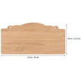 thumbnail image 2 of Blank Wood Signs Hanging Plaque DIY Craft Unfinished Wood Sign for Shop Store, 2 of 8