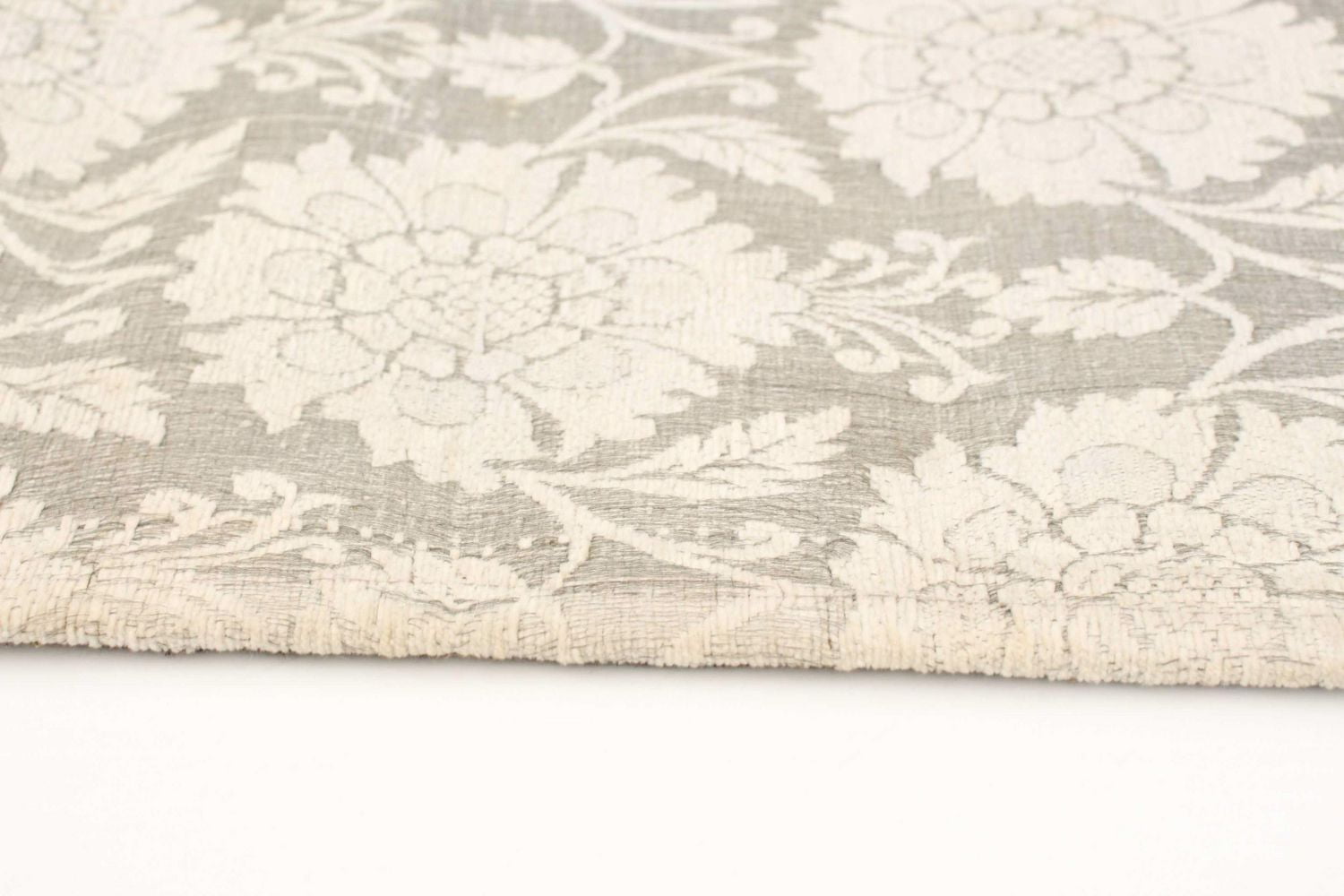 ECARPETGALLERY 4'7" x 6'5"  Floral Collage Handmade Area Rug for Living Room, Dining Room and Bedroom in Grey