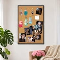 thumbnail image 3 of JILhome 35" x 23" Cork Board, 3'x2' Bulletin Board, Cork Boards for Walls, Office, Home, Black Aluminium Frame, 3 of 7