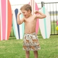 thumbnail image 4 of FORMRS Boys Swim Trunks Quick Dry Mesh Liner Boardshorts Sizes XS-XL, Deer Pattern, 4 of 7