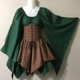 thumbnail image 3 of Medieval Elven Traditional Irish Dress for Women Victorian Gothic Renaissance Corset Skirt, 3 of 3