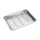 thumbnail image 1 of Bandeja para Hornear Hoja para Hornear Rejilla Enfriadora Recipiente de Almacenamiento de Alimentos Hecha de Acero Inoxidable Resistente Adecuada, 1 of 9