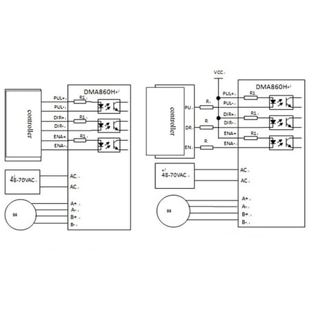 

DMA860H Step Driver 2 Phase DSP Microstep Driver for Nema 34 Nema 42 AC24-80V DC24-80V