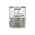 thumbnail image 1 of Rust-Oleum Chalked Ultra Matte Paint in Country Grey, 887 ml, 1 of 1