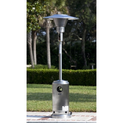 Stainless Steel Prime Round Patio Heater by Well Traveled Living