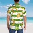 thumbnail image 4 of Fuzoiu Watercolor St Patrick Day Print Hawaiian Shirt for Men, Summer Beach Casual Short Sleeve Button Down Shirts, Men’s Beach Summer Shirts with Pocket,Medium, 4 of 7