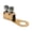 A, variant on Battery Terminal Block, Rose Gold: Copper Construction, 5.7x3.1x1.4cm / 2.24x1.22x0.55 inches