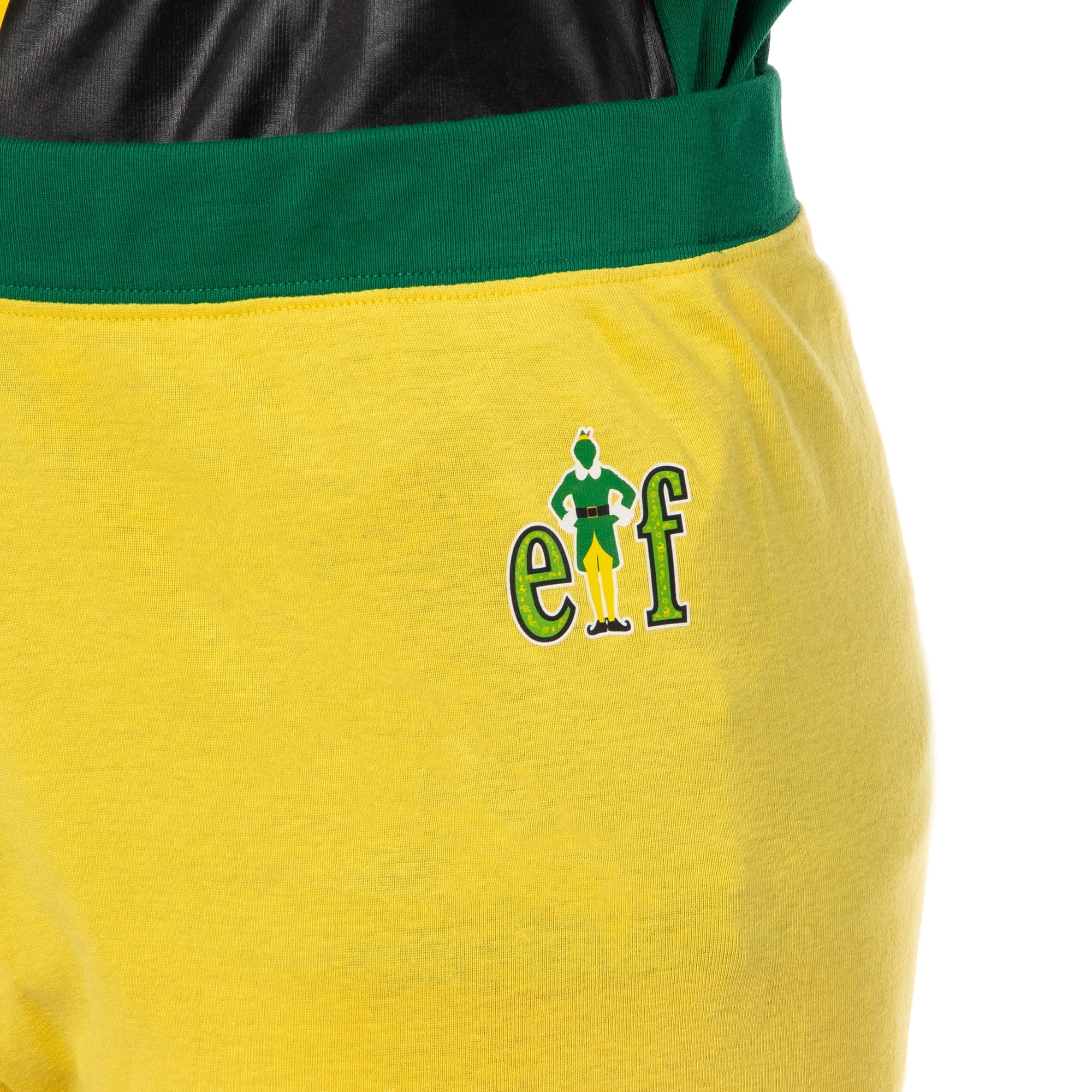 Elf Holiday Classic Movie Women's Buddy The Elf Tight Fit Long Sleeve Long Pant Loungewear Sleep Pajama Set