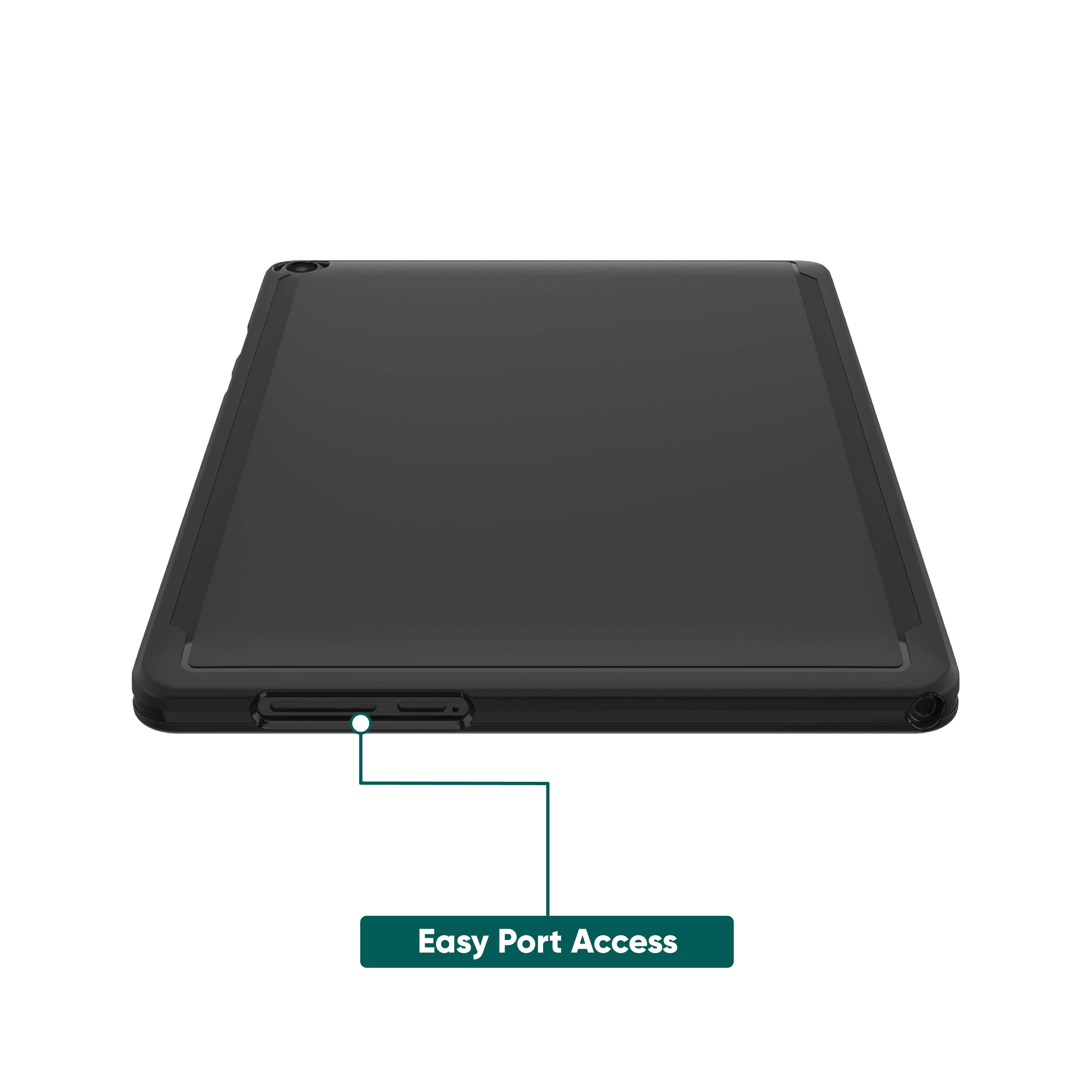 onn. Gel Case for 10'' Tablet Generation 2, Black