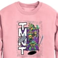 thumbnail image 2 of Teenage Mutant Ninja Turtles: Mutant Mayhem - Donatello, Raphael, Leonardo, & Michelangelo - Toddler And Youth Crewneck Fleece Sweatshirt, 2 of 4