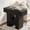 Black, variant on Fnova 2-Tier Farmhouse End Table, Narrow Wooden Sofa Side Table with Storage for Bedroom, Living Room, Small Spaces, Brown