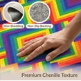 thumbnail image 6 of ODIKA Colorful Welcome Border With Diamond Motif And Stripe Layout Pet Friendly & Kids Safe Play for Playroom, Bedroom, Reading Nook, 6 of 7