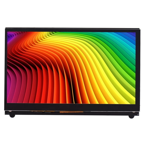 Tignapoo 7-Inch Ultra HD IPS Touchscreen Monitor with 1024x600 Resolution, USB/HD/Power Interfaces, Compatible with Raspberry Pi, Ideal for Educational Tools and Secondary Display