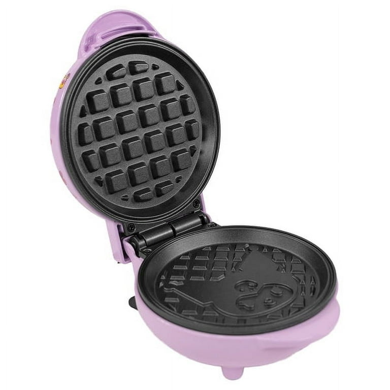 コレクション WaffleCampany Uncanny Brands Sanrio Kuromi Mini Waffle Maker - Kitchen Appliance