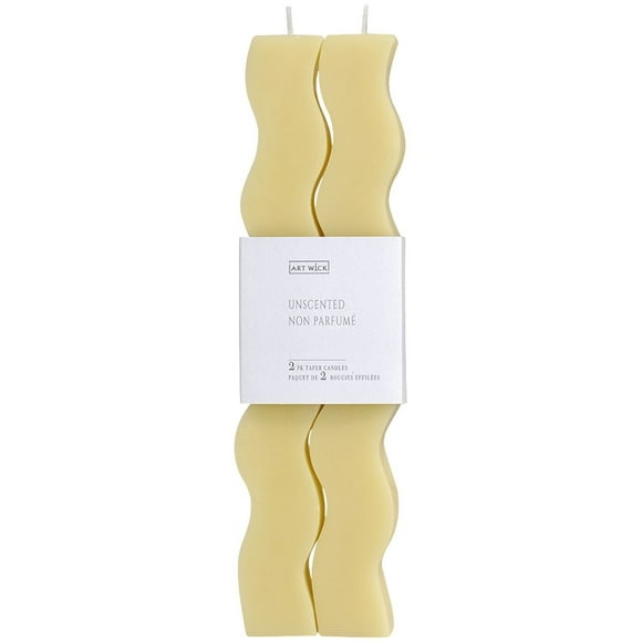 Art Wick 9.3oz Fashion Tapers bundle- Yellow