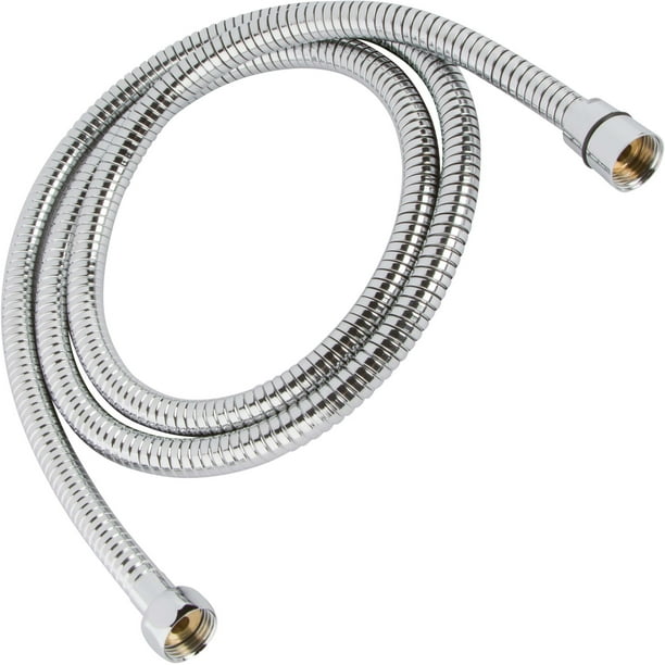 Aqua Elegante 60 Inch Flexible Shower Hose Extra Long, Stainless