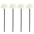 thumbnail image 3 of DEEPCRAFF 4Pcs Oil Diffuser Flower Sticks White PE For Living Room, 3 of 8