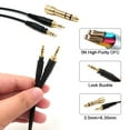 thumbnail image 2 of Headphone Cable for EAH DJ1200 Headsets Wire 3.5mm Plugs with Lock Buckles, 2 of 11