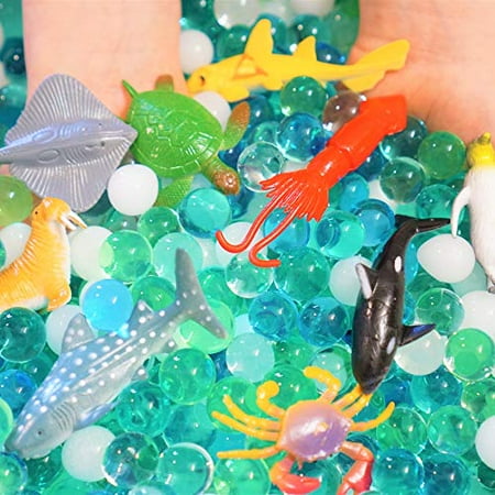 SENSORY4U Dew Drops Water Beads Ocean Explorers Tactile Sensory Kit - 24 Sea Animal Creatures Included - Great Fine Motor Skills Toy for Kids | Walmart Canada SENSORY4U Dew Drops Water Beads Ocean Explorers Tactile Sensory Kit - 24 Sea Animal Creatures Included - Great Fine Motor Skills Toy for Kids | Walmart Canada