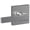 Bright Chrome, variant on Schlage Custom Northbrook Hall-Closet and Bed-Bath Lever with Collins Trim