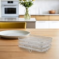 thumbnail image 4 of SEWACC 1 Set Stainless Steel Air Fryer Cooking Rack For Family Gathering And Friends, 4 of 7