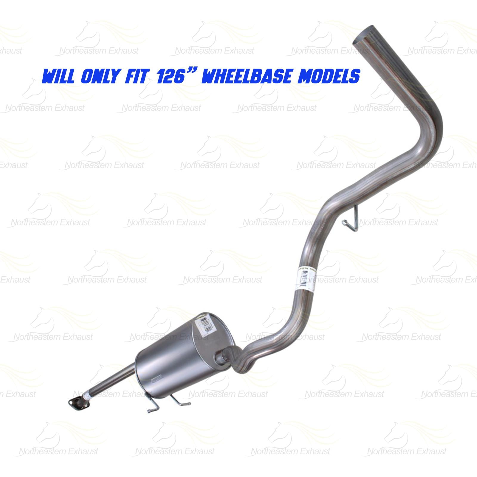 Stainless Steel Cat-Back Exhaust System Kit for 2004-2008 Ford Ranger 3.0L - Direct Fit