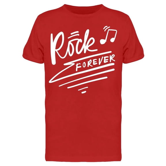 Rock Forever Design Tee Men's -Image by Shutterstock