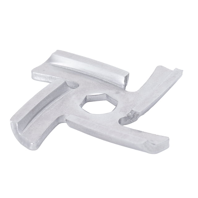 Cross Mincer Blade, Simple To Install And Remove Meat Grinder Blade Easy To Clean for Electric Meat Grinder for Ousehold Kitchens