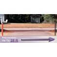 thumbnail image 2 of Kidkusion Retractable Driveway Guard, Orange, 25' | Driveway Safety; Outdoor; Barrier; Adjustable, 2 of 5