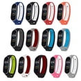 thumbnail image 3 of Gwong Electrónica Correa de reloj de reloj de silicona de repuesto para Xiaomi MI Banda 3 4 Pulsera inteligente, 3 of 7