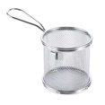 thumbnail image 5 of deevoka Pasta Strainer Easy to Cleaning Mesh Food Strainer for Cooking Frying Straining 9x9cm, 5 of 9