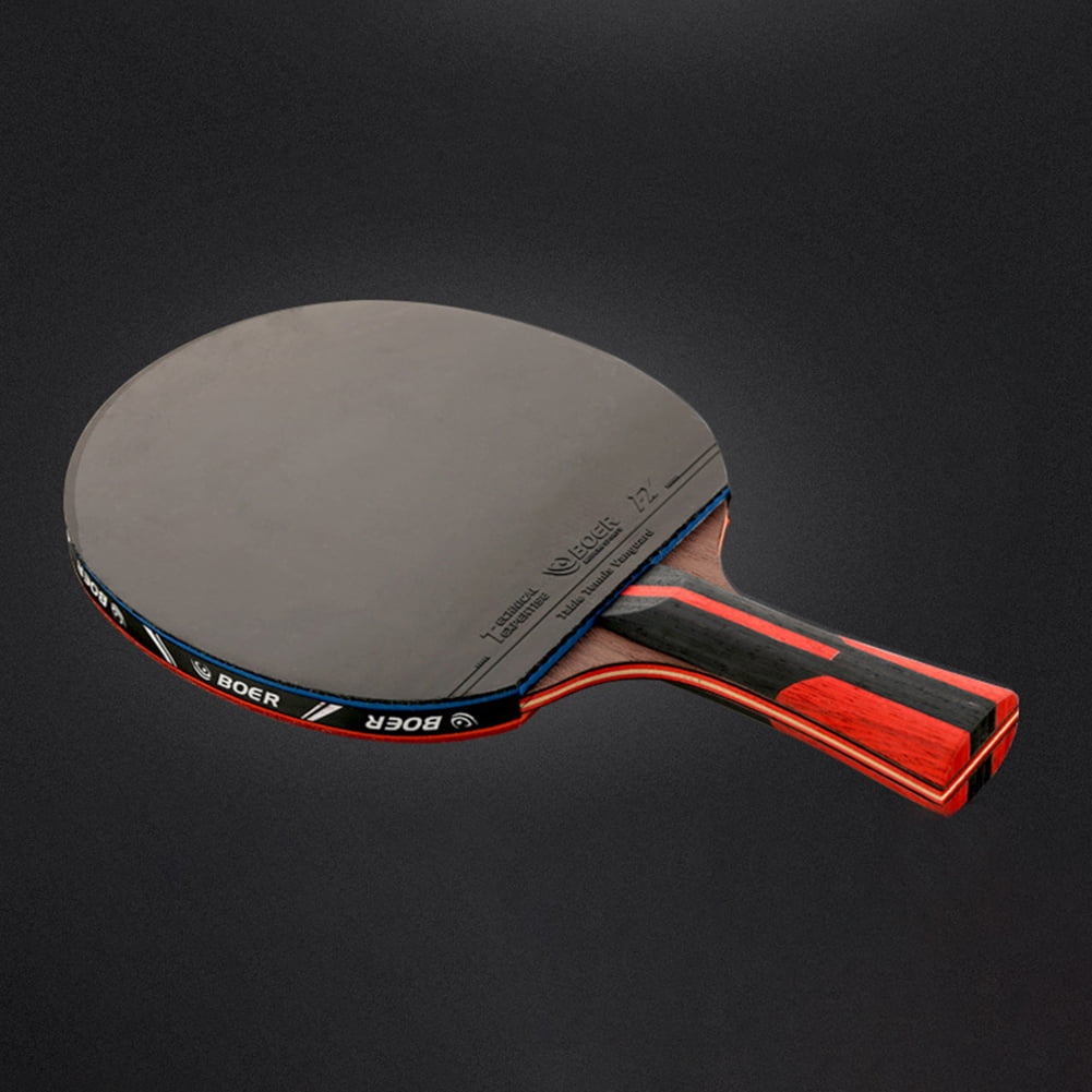BAMILL 6 Star Spin Control Table Tennis Racket 7 Ply wood Ping Pong Bat Long handl