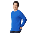 thumbnail image 3 of Gildan Men's Ultra Cotton Long Sleeve T-Shirt, Crew Neck Casual Tee, Assorted Color, 2XL, 3-Pack, 3 of 6