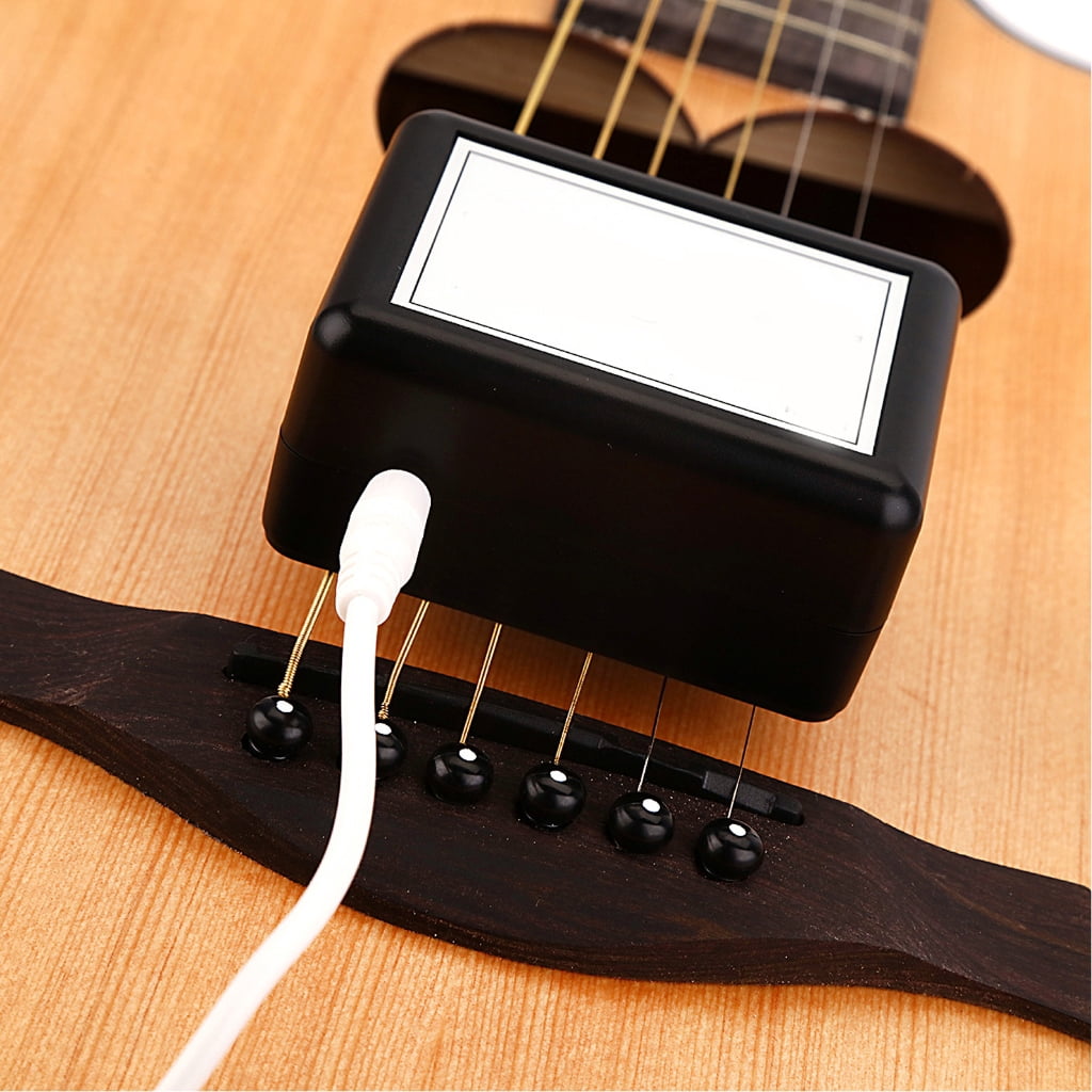 Guitar Tuner with High Accuracy Sensors and User Friendly ABS Texture Electronic Tuner for Safe and Stable Tuning