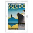 thumbnail image 5 of Art.com Travel Poster for Swedish Cruise Ships Art Print, White Frame Wall Art, 17" x 23", 5 of 5